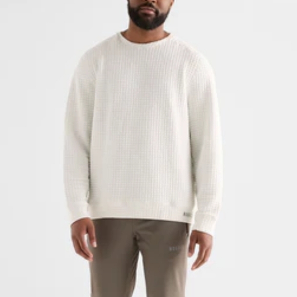 NoBull Men's Quilted Crew Pullover - Picture 3 of 10